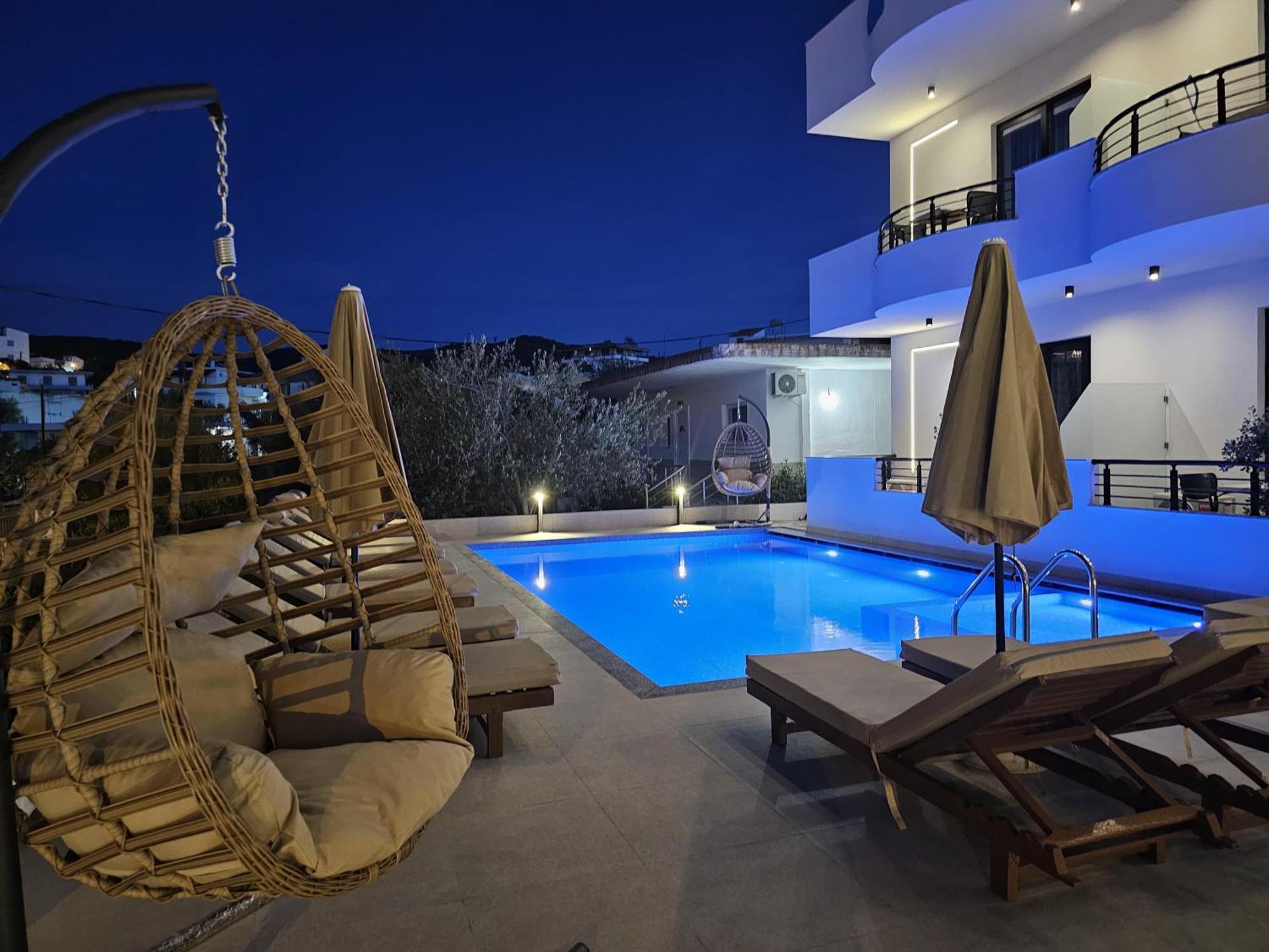 Monel Hotel Ксамил Экстерьер фото
