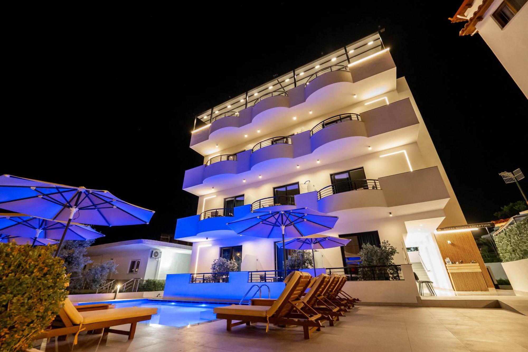 Monel Hotel Ксамил Экстерьер фото
